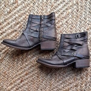FREEBIRD Sammi Brown Ankle Boots
